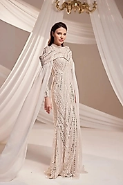 Burak Baran Elmas Abiye Krem