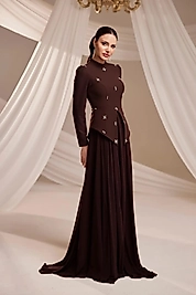 Burak Baran Lora Abiye Kahverengi