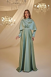 Burak Baran Fashıon Gülşah Abiye Su Yesili