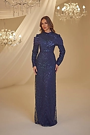 Burak Baran  Fashıon Sude Abiye Lacivert