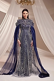 Burak Baran Elmas Abiye Lacivert