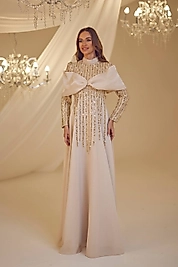 Burak Baran Fashıon Fahriye Abiye Gold