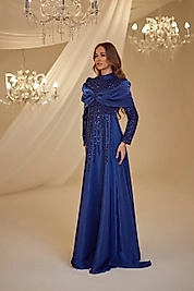 Burak Baran Fashıon Fahriye Abiye İndigo